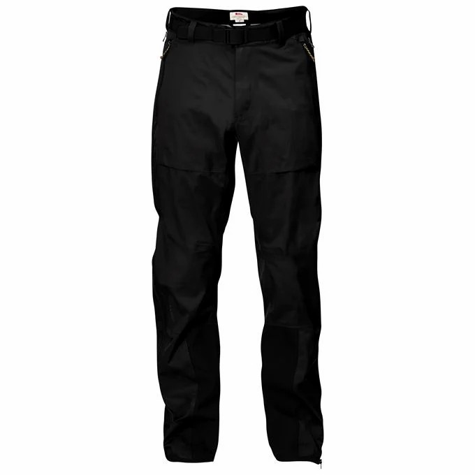 Fjällräven Mens Pants Black - Keb Walking Pants NZ823887 New Zealand